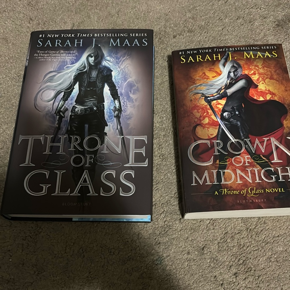 Throne of glass and crown of midnight books